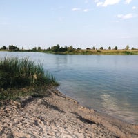 Photo taken at Озеро в Новоселках by Bogdana G. on 8/26/2017