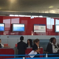 Photo taken at American Airlines Check-in by Brian C. on 8/25/2016