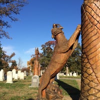 Photo taken at Glenwood Cemetery by Johan on 10/31/2015