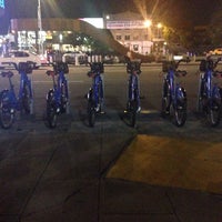 Photo taken at Citi Bike Station by Rodger T. on 7/6/2014
