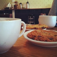 Photo taken at Echo Lake Coffee Co. by Marco R. on 1/3/2013