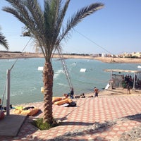 Photo taken at Sliders Cable Park El Gouna by Irina M. on 5/7/2015