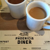 Photo taken at Phoenicia Diner by Tusy on 1/21/2013