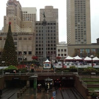 Photo taken at Union Square Christmas Tree by melbelle on 12/23/2012
