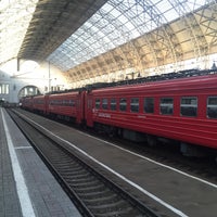 Photo taken at Kievsky Rail Terminal by Sergey S. on 7/14/2016