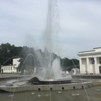Photo taken at Fountain in Center Park by Ольга V. on 7/28/2018