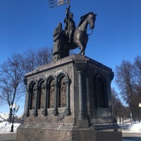 Photo taken at Памятник Князю Владимиру by Ольга V. on 3/11/2021