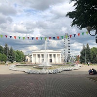 Photo taken at Fountain in Center Park by Ольга V. on 8/3/2021