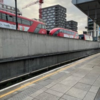 Photo taken at Canning Town London Underground and DLR Station by Dmitry S. on 11/3/2023