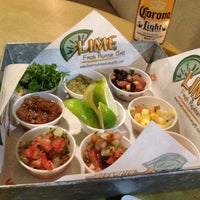 Photo taken at Lime Fresh Mexican Grill - Buckhead by Carly K. on 1/11/2013