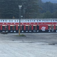 Photo taken at Ninho do Urubu (CT do Flamengo) by Caio D. on 7/12/2016