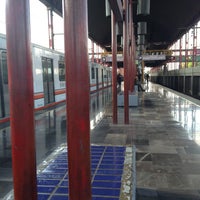 Photo taken at Metro Tepalcates (Línea A) by Hector S. on 1/1/2013