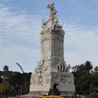 Photo taken at Monumento de los Españoles by Javier G. on 8/19/2019