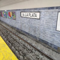 Photo taken at Estación Av. La Plata [Línea E] by Javier G. on 7/15/2019