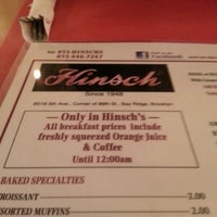 Review Hinsch's Luncheonette