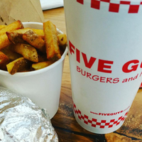 Photo taken at Five Guys by Brian R. on 1/20/2017