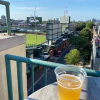 Photo taken at Wrigley Rooftops 3609 by Kim R. on 8/13/2020