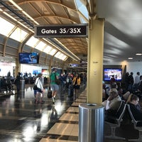Photo taken at Gate 35X by Gary M. on 4/11/2017