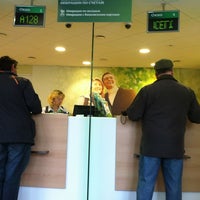 Photo taken at Sberbank by Matilda on 10/11/2012