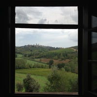 Photo taken at Poggiacolle Farmhouse San Gimignano by Leonardo V. on 10/11/2012