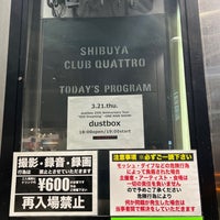 Photo taken at Shibuya CLUB QUATTRO by HN 0. on 3/21/2024