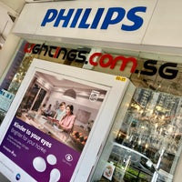 Photo taken at Philips Concept Store by lightings.com.sg by gerard t. on 3/30/2022