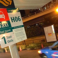 Photo taken at Taxi Stand (H06) by gerard t. on 1/23/2013