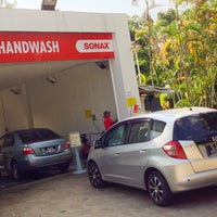 Photo taken at Shell Hand Wash by gerard t. on 5/13/2014