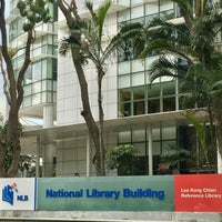 Photo taken at National Library Building by gerard t. on 4/17/2017