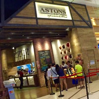 Photo taken at Astons Specialities by gerard t. on 1/2/2016