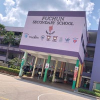 Photo taken at Fuchun Secondary School by gerard t. on 8/21/2019