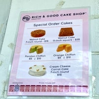 Photo taken at Rich And Good Cake Shop by gerard t. on 5/22/2022