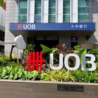 Photo taken at United Overseas Bank (UOB) by gerard t. on 5/30/2022