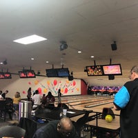 Photo taken at AMF Forest Lanes by Valerie P. on 4/8/2018
