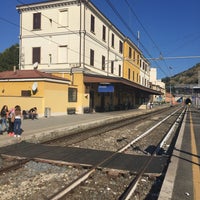 Photo taken at Stazione Tivoli by Liana Y. on 9/29/2016