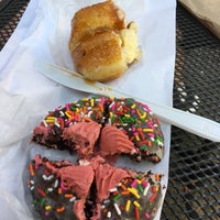 Photo taken at Astro Doughnuts &amp;amp; Fried Chicken by Liz V. on 7/16/2019