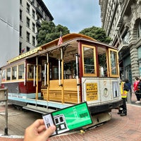 Photo taken at Powell Street Cable Car Turnaround by Karen V. on 9/17/2023