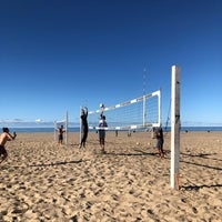 Photo taken at Will Roger State Beach Volleyball Courts by Ben M. on 3/8/2020