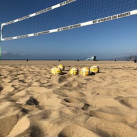 Photo taken at Will Roger State Beach Volleyball Courts by Ben M. on 2/23/2020