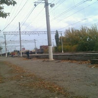 Photo taken at Станция Ельшанка by Leonid G. on 10/15/2012