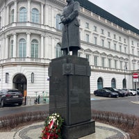 Photo taken at Plac Piłsudskiego by Wladyslaw S. on 2/13/2023