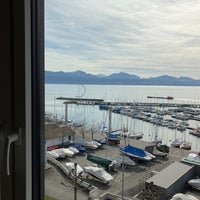 Photo taken at Mövenpick Hotel Lausanne by Geert N. on 3/13/2023