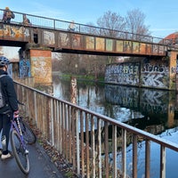 Photo taken at Alte Eisenbahnbrücke (Görlitzer Brücke) by Anzhela S. on 12/20/2019