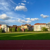 Photo taken at Friedrich-Ludwig-Jahn-Sportpark by Anzhela S. on 5/5/2022
