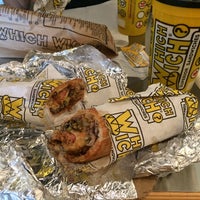Photo taken at Which Wich? Superior Sandwiches by Cem B. on 9/12/2014