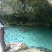 Photo taken at Gran Cenote by Süreyya G. on 1/20/2016