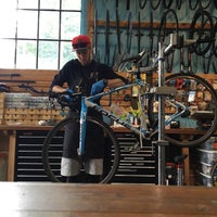 Photo taken at Portland Bicycle Studio by Phillip K. on 4/29/2016