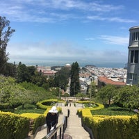 Photo taken at Lyon Street Steps by Jen T. on 7/14/2017