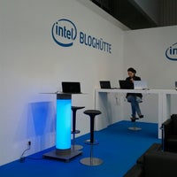 Photo taken at Intel Bloghütte @ CeBIT by Torsten M. on 3/8/2013