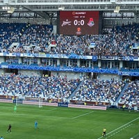 Photo taken at Kaliningrad Stadium by Михаил У. on 7/17/2021